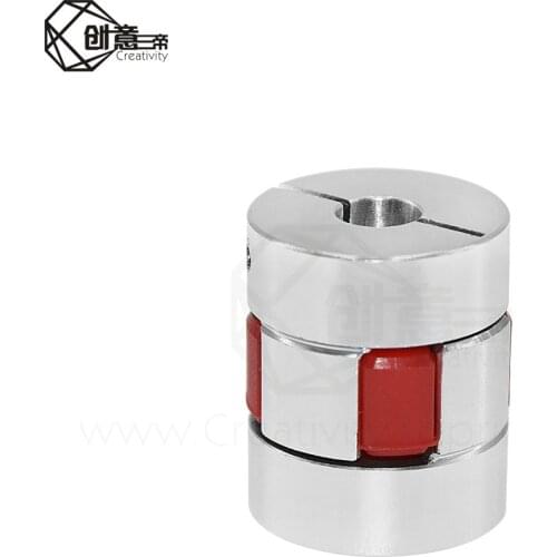 D20L25 spider flexible motor coupler aluminium flexible jaw coupling 5x8mm 3mm 4mm 5mm 6mm 6.35mm 7mm 10mm