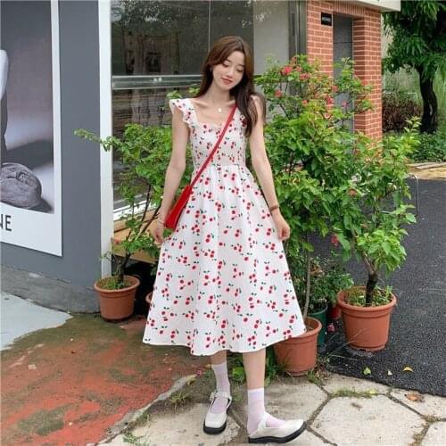 Летние платья без рукавов FYCOOKY China At AliExpress