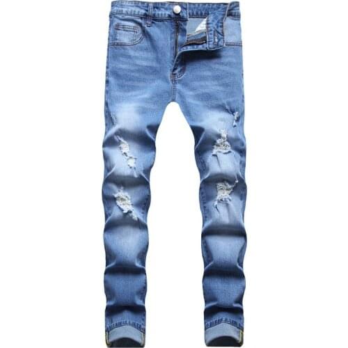 Lance Donovan Ripped Jeans For Men