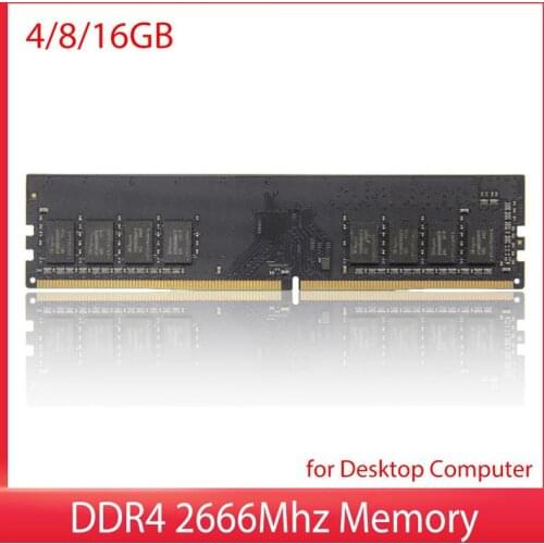 PC Memory 4GB 8GB 16GB RAM Memoria Module Computer DDR4 2666Mhz 288-pin DIMM Memory Bar for Desktop
