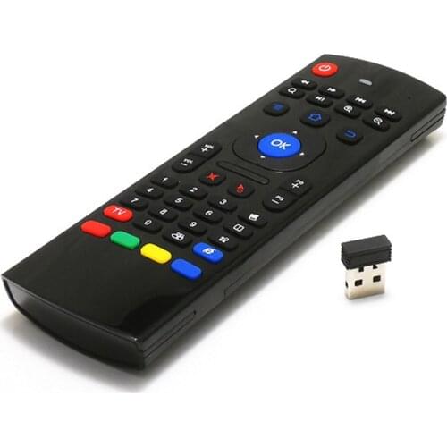 MX3 Air Mouse Smart Voice Remote Control 2.4G RF Wireless Keyboard For X96 mini KM9 A95X H96 MAX For Android TV Box