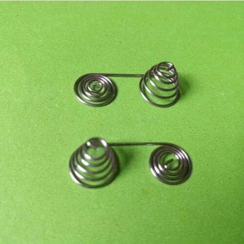 Nickel remote double AA battery box spring / positive and negative Connector X30pair