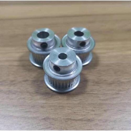 Low Profile GT2/2GT 30 Teeth Timing pulleys,5mm 6.35mm and 8mm Bore for 9mm Width Belt,2pcs/lot