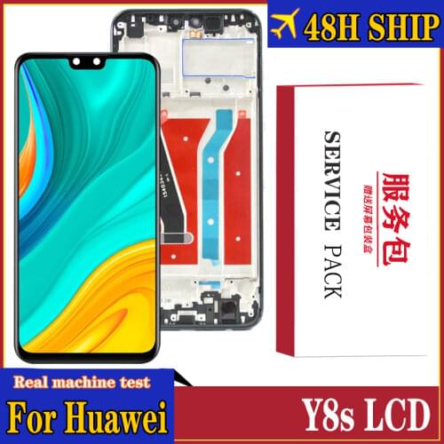 Original Screen for Huawei Y8s LCD Display Digitizer Assembly Touch Display Apply to Huawei Y8s Assembly JKM-LX1 JKM-LX2