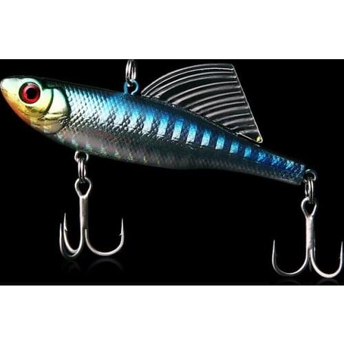 Anzhenji 2017 Vib Fishing Lure 7cm/18g Sinking Lures Pencil Laser Minnow Crank peche