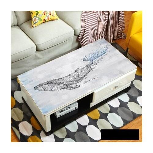 Soft glass PVC waterproof tablecloth frosted coffee table table mat Tablecloth Modern Dining Table Cloth/Cover Kitchen