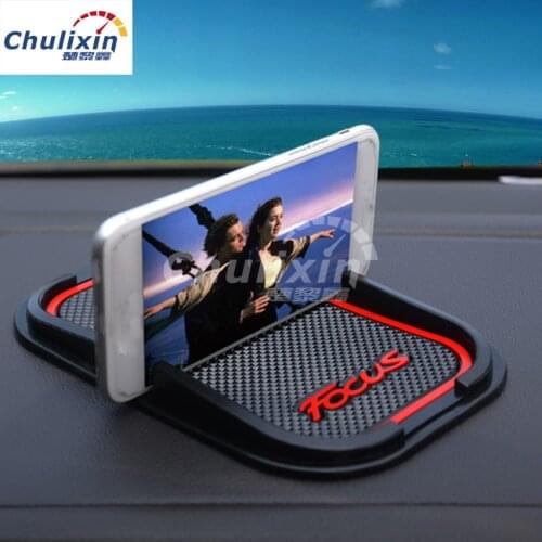 High quality 1pc for 1999-2017 FORD FOCUS MK1 MK2 MK3 hatchback seden car-styling car phone mat lab mat car accessories