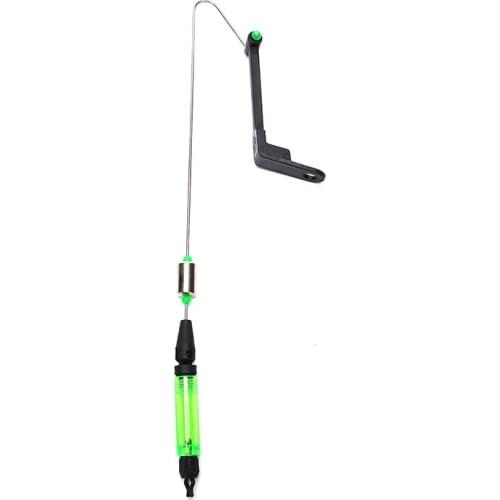 1Pc ABS & Iron LED Alarm Chain Hanger Shaking Fishing Bite Indicator Alert Bite Sensor Tools
