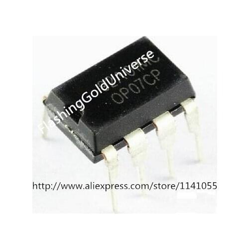 Free Shipping 100pcs-500PCS OP07 OP07CP DIP-8 New original