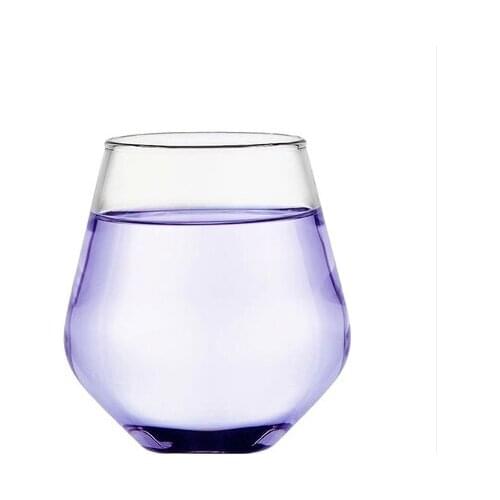 450ml Hand-blown Red Wine Glass Cup Juice Mug Cocktail Cup Wine Goblet Milk Cup Coffee Creative Gadget Drinking Cup