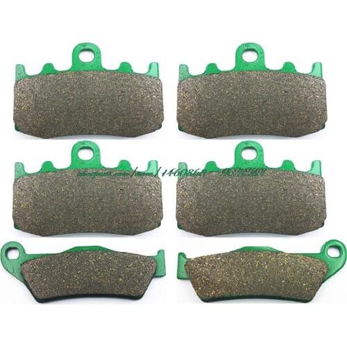 For BMW 1200 72 kw R GS Adventure K25 2006 - 2012 Disc Brake Pads Pill Front Rear 2011 2010 2009 2008 2007 R1200GS