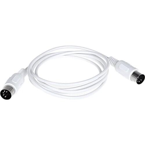 Music Editing Line Double Head Five Needle Connection Line MIDI Cable