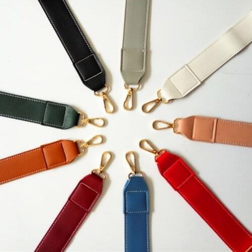 Fashion Replacement Accessories Handbag Bag Belt Detachable Pu Leather Handle Lady Shoulder Bag Diy Band Handle Strap Band