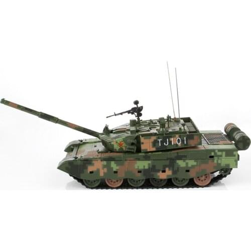 Original Factory 1:30 Diecast 99a China Main Battale Armored Metal Tank Model 99 Crawler Type Veterans Tank for Gift, Collection