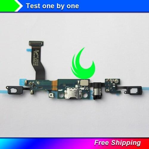 Original For Samsung Galaxy C9 Pro C9000 Charger Charging Flex Cable Headphone Audio Jack USB Port Dock Connector Flex Cable