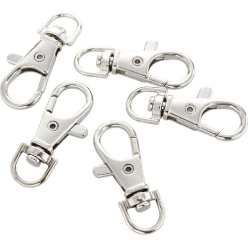 Durable Metal Carabiner Clip Style Spring Key Chain Keyring