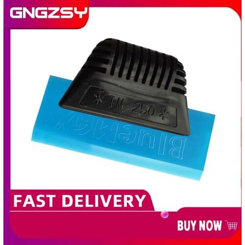 Rubber Window Squeegee Bluemax 13x8cm Blade For Window Tinting Car Sticker Decal Application Scraping Squeegee B47