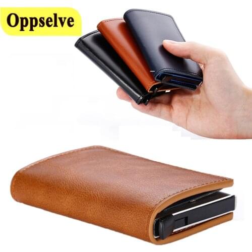 Luxury Business Credit Pocket Fashion Women Men Automatic wallet Card & ID Holders Case Ultra Slim Phone Pouch For Phone Cable