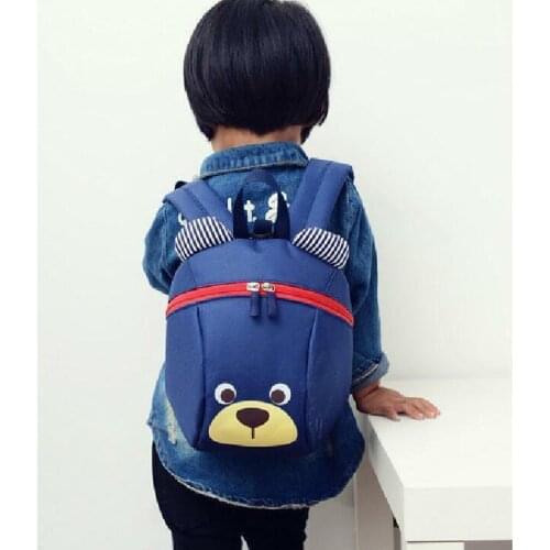 2019 New Fashion Little Boys Girls Toddler Zipper School Backpack Kids Children Super Cute Cartoon Book Bag
