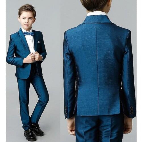 Boys Tuxedo Boys Dinner Suits Boys Formal Suits Tuxedo for Kids Tuxedo Formal Occasion White And Black Suits For Little Boy