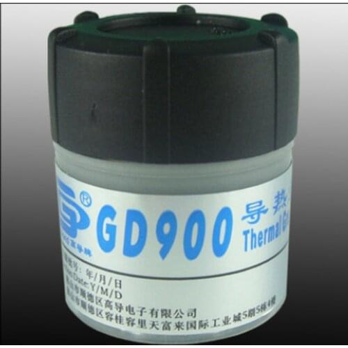 30g Gray Nano GD900 Containing Silver Thermal Conductivity Grease Paste Silicone Heat Sink Compound 4.8W/M-K For CPU