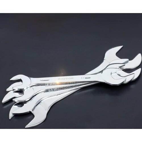 1 Pcs Universal Open End Wrench 3mm Ultra-thin Double Headed Spanner Multi-Function High Carbon Steel Wrench for Drive Shaft