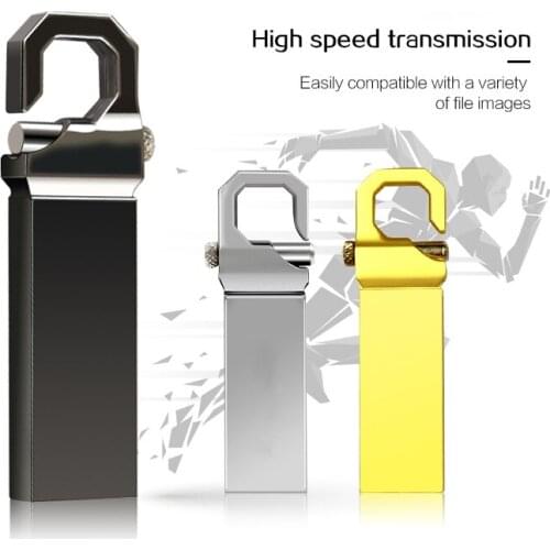 Usb Flash Drive 128GB 256GB Metal Usb Stick 64GB Pendrive 4 8 16 32 64G USB Flash 2.0 Pen Drive 32GB 16GB 8GB 128GB Memory Stick