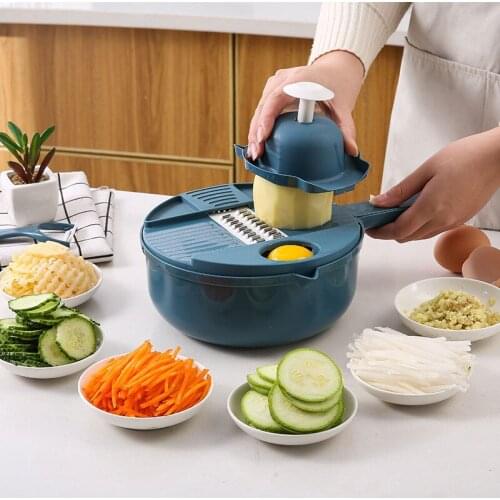 QDRR 1PCS Vegetable Fruit Slicer Grater Cutter Peeler Multifunctional Potato Peeler Carrot Grater Drain Basket Kitchen Tool #H54