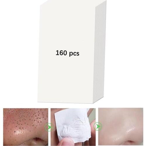160x Peel Off Nose Pore Strips for Combination Skin Instant Pore Unclogging