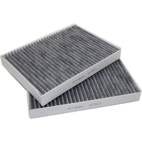 2Pcs Car Cabin Air Filters For MERCEDES-BENZ AMG S65L(W221 2005-2013) 6.0T 2218300018 CUK2722-2