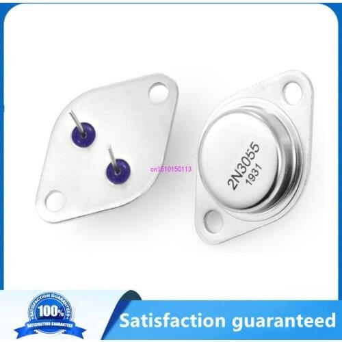 5PCS Transistor 2N3055 3055 TO-3 15A 60V NPN AF Amp Audio Power New