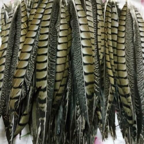 Free Shipping 10pcs/lot 90-100cm Natural color Lady Amherst Pheasant Tail Feathers For Christmas, wedding decoration