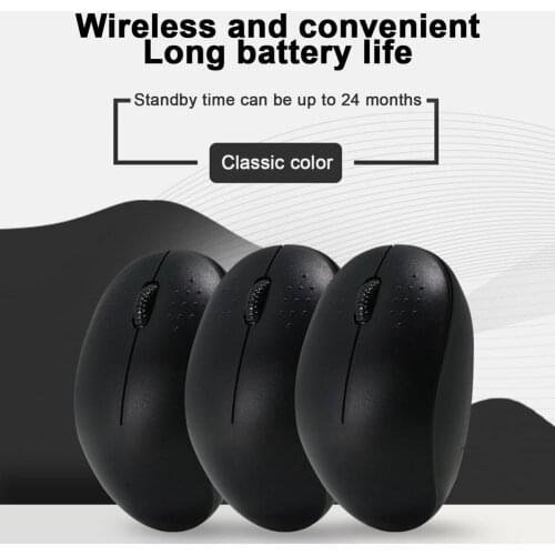 Wireless Mute Bluetooth Mouse Dual-mode Connection Office Business Notebook Home Mute For Game Office Mouse