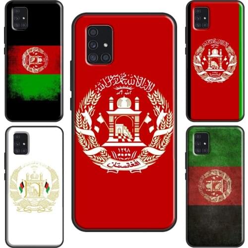 Afghan Afghanistan Flag Case For Samsung Galaxy A51 A71 A10 A30S A40 A50 A70 M21 M31 A11 A31 A21S A20e Funda