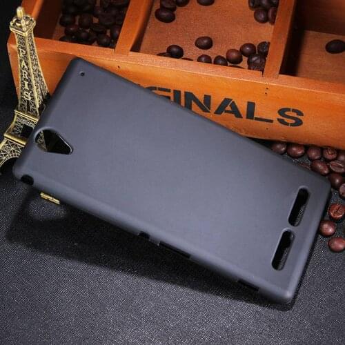 Black Gel TPU Slim Soft Anti Skiding Case Back Cover For Sony Xperia T2 Ultra 6.0inch Phone Rubber silicone Bag Coque Fundas