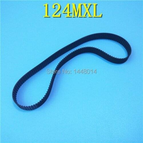 Digital plotter spare parts Wit-color 2000 3000 Smart 600 small belt Wit color Xaar 382 flat o ring belt 124MXL 15mm width 2pcs