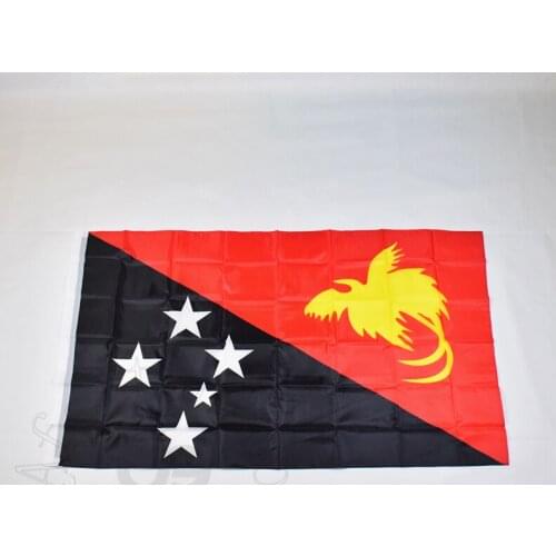 Papua New Guinea 90*150cm flag Banner 3x5 Foot National flag for meet,Parade,party.Hanging,decoration