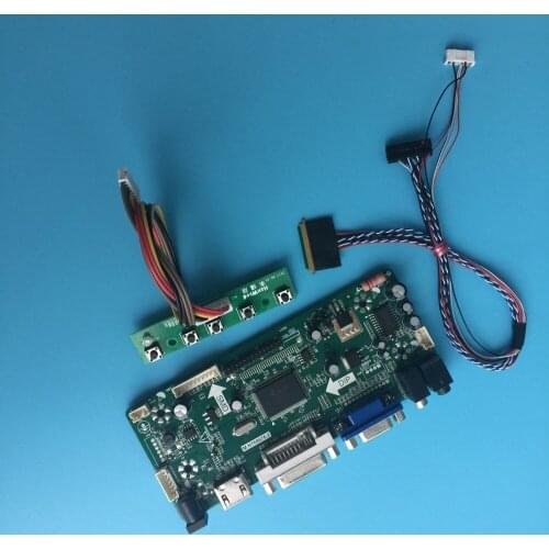 Kit for B089AW01 V.2 AUO Display 1024X600 LCD VGA Monitor Panel DVI HDMI 40pin M.NT68676 8.9" LED DIY Controller board