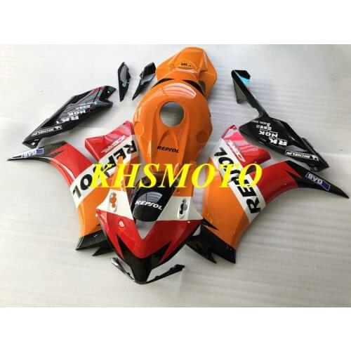 Injection mold Fairing kit for CBR1000RR 12 13 141 15 16 CBR 1000RR 2012 2016 cbr1000 rr Red orange Fairings set+gifts HP08