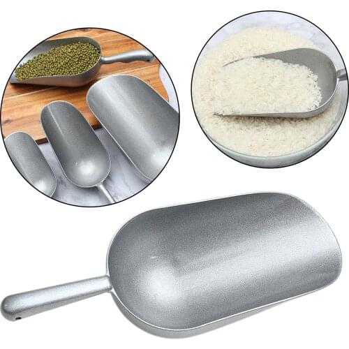 Multi-Purpose Aluminum Ice Scoop for Coffee Grains Sugar Salt Spices Goods