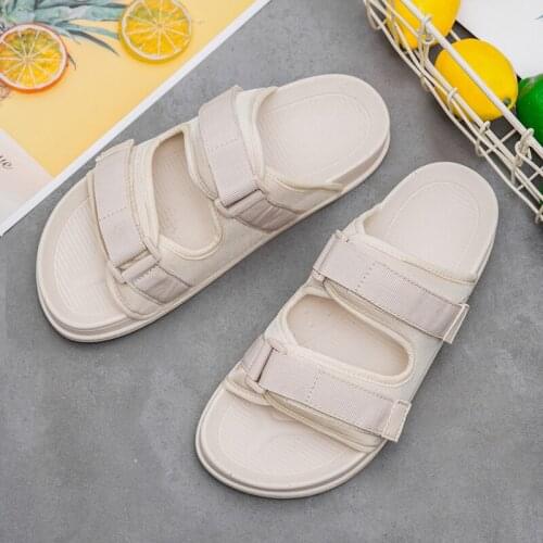 2020 Summer Slippers Men Fashion Sandals For Man Outdoor Indoor Light Mesh Shoes Breathable Hot Sale New Casual Mens Shoes 39-45