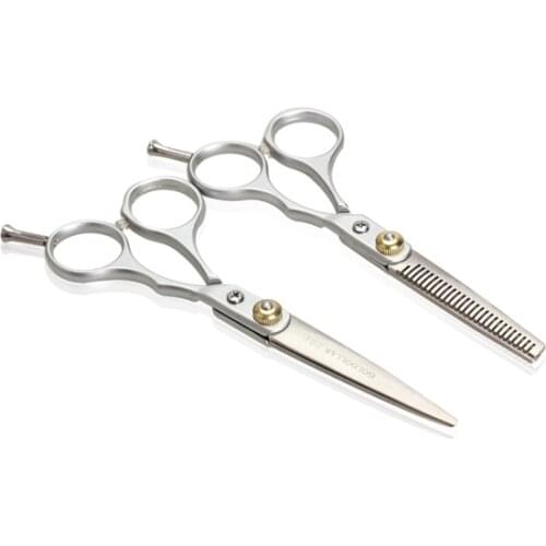 Stainless Steel Hair Salon Regular Hair Cutting Scissor Thinning Shears Set