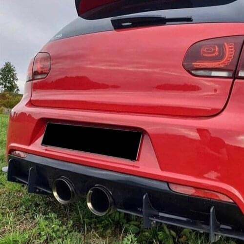 New2020 Fit for the Modification Mk6 r High 6r Tail Lip Rear Blade Wind Cutter Spoiler of Volkswagen Golf