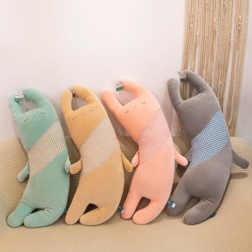 New 90-120cm Kawaii Long Rabbit Soft Stuffed Plush Sleeping Animals Pillow Doll for Children Kids Girlfriend Gift