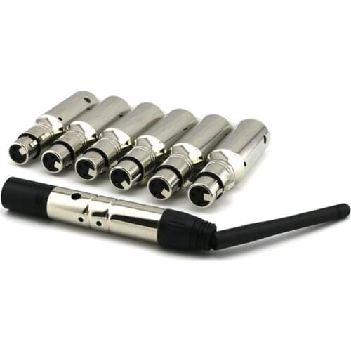 NEW Dmx Comtroller 2.4G Wireless Wifi DMX Lighting Control Transmitter Rechargeable Receive for Disco Dj Christmas Stage Light