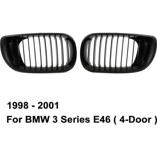 Kidney Grille Grill for BMW 3 Series E46 Sedan Wagon 316i 316ti 318i 318td 318ti 320i 320d 323i 325i 330i 330d 51138208490