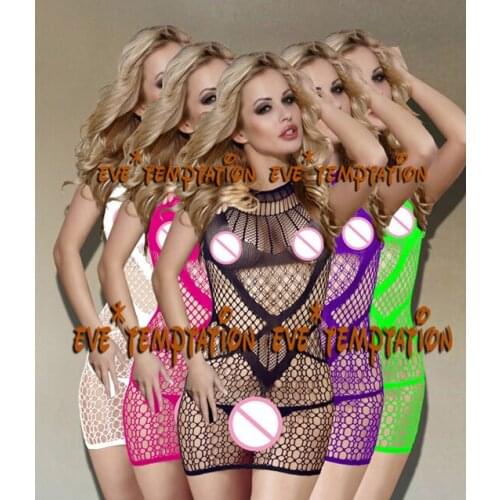 Sexy lingerie costumes underwear strapless product Garter Catsuit erotic babydoll dress Translucent white garters Nightwear A167