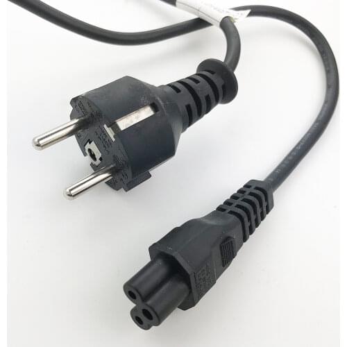 Premium EU power cable AC power cord Figure 8 C7 to Euro Eu European 2 pin AC Plug Power Cable Lead for PS4 apple TV