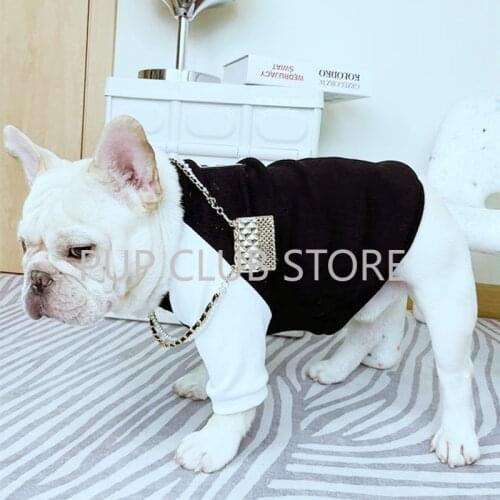 Pet Dog Crossbody Bag Pearl Chain Metal Messenger Bag Puppy Sling Backpack New Arrival Dog Decor Accessories PDZL20