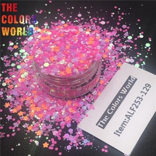 TCT-287 Mix Color Nails Glitter Nail Art Decoration Body Glitter Face Painting Makeup Henna Gel Powder Festival Handwork DIY